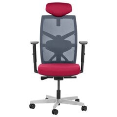 Biuro kėdė Wood Garden Carmen Fredo, raudona/pilka kaina ir informacija | Biuro kėdės | pigu.lt