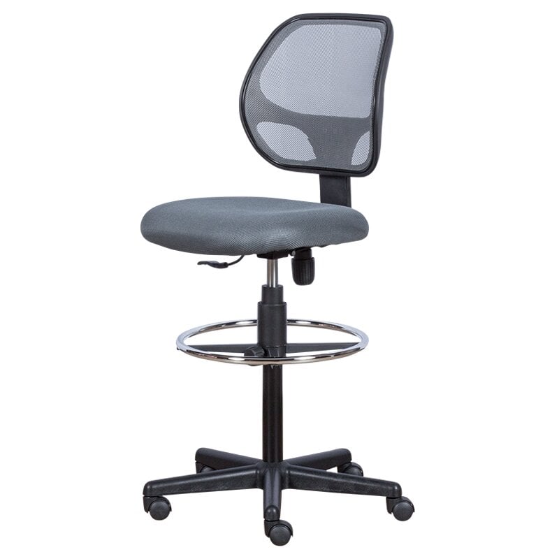 Biuro kėdė Wood Garden Carmen 7553, pilka kaina ir informacija | Biuro kėdės | pigu.lt