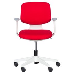 Darbo kėdė Wood Garden Carmen 6218, raudona kaina ir informacija | Biuro kėdės | pigu.lt