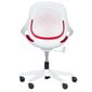 2-ių vaikiškų kėdžių komplektas Wood Garden Carmen 6219, raudonas kaina ir informacija | Biuro kėdės | pigu.lt