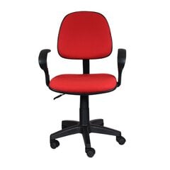 Darbo kėdė Wood Garden Carmen 6012, raudona kaina ir informacija | Biuro kėdės | pigu.lt