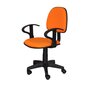 Darbo kėdė Wood Garden Carmen 6012, oranžinė kaina ir informacija | Biuro kėdės | pigu.lt