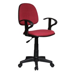 Darbo kėdė Wood Garden Carmen 6012, raudona kaina ir informacija | Biuro kėdės | pigu.lt