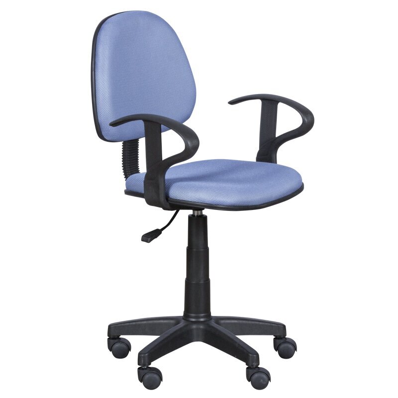 Darbo kėdė Wood Garden Carmen 6012 MR, mėlyna kaina ir informacija | Biuro kėdės | pigu.lt