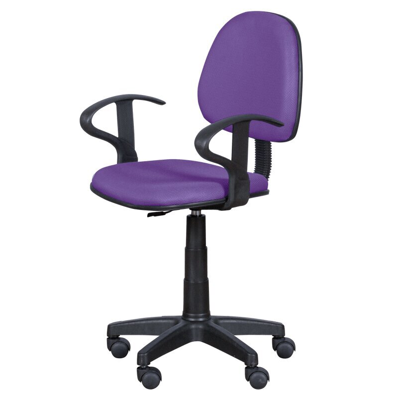 Darbo kėdė Wood Garden Carmen 6012 MR, violetinė kaina ir informacija | Biuro kėdės | pigu.lt