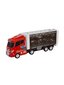 Gaisrinis sunkvežimis su automobiliais Smart toys, raudonas цена и информация | Žaislai berniukams | pigu.lt