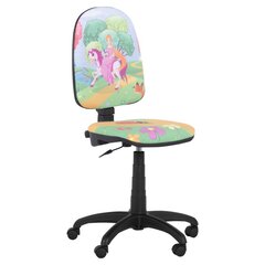 Детское кресло Wood Garden Carmen Prestige, зеленый/розовый цвет цена и информация | Офисные кресла | pigu.lt