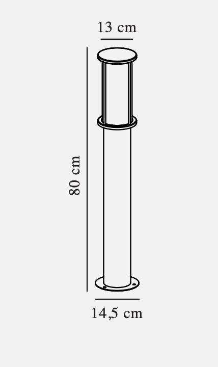 Dekoratyvinis lauko šviestuvas Nordlux 2218308031 цена и информация | Lauko šviestuvai | pigu.lt