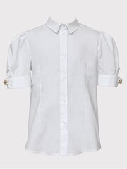 Marškiniai mergaitėms Sly 520910356, balti kaina ir informacija | Marškinėliai mergaitėms | pigu.lt