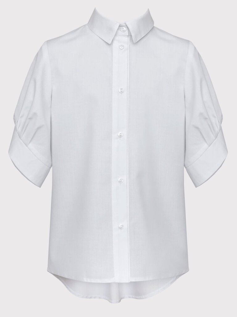 Marškiniai mergaitėms Sly 520910370, balti kaina ir informacija | Marškinėliai mergaitėms | pigu.lt