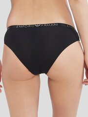 EMPORIO ARMANI Briefs Bikini Nero 545665713 цена и информация | Трусики | pigu.lt