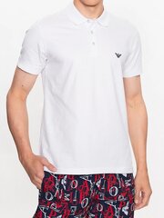 Marškinėliai vyrams Emporio Armani Regular Fit Bianco 545665832, balti цена и информация | Мужские футболки | pigu.lt