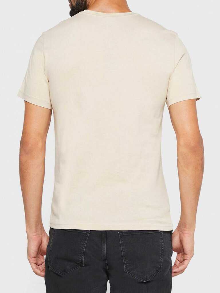 Marškinėliai vyrams Emporio Armani Sabbia 545665861, smėlio spalvos цена и информация | Vyriški marškinėliai | pigu.lt