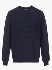 Džemperis vyrams Emporio Armani Beach Jersey Navy Blue 545665876, mėlynas kaina ir informacija | Džemperiai vyrams | pigu.lt