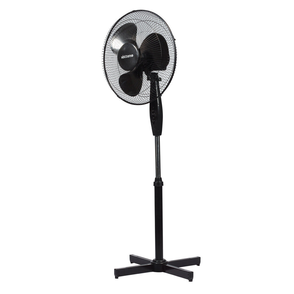 VOLTENO Grindinis ventiliatorius 40W, juodas kaina ir informacija | Ventiliatoriai | pigu.lt