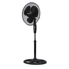 VOLTENO Grindinis ventiliatorius su pulteliu 40W, juodas kaina ir informacija | Ventiliatoriai | pigu.lt