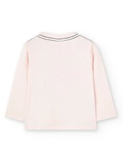BOBOLI Knit T-Shirt Cream 520237960 цена и информация | Футболка для девочек | pigu.lt