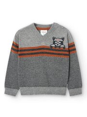 BOBOLI Knitwear Grey 520238187 цена и информация | Свитеры, жилетки, пиджаки для мальчиков | pigu.lt