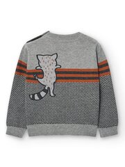 Megztinis berniukams Boboli 520238187, pilkas kaina ir informacija | Megztiniai, bluzonai, švarkai berniukams | pigu.lt