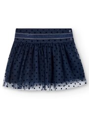 BOBOLI Tulle With Polka Dots Navy Blue 520238376 цена и информация | Юбки для девочек | pigu.lt