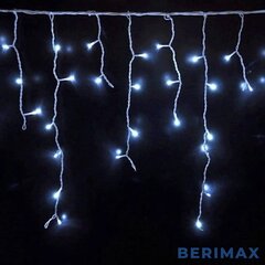 Уличная гирлянда-сосульки Berimax 500 LED Eco, холодный белый цена и информация | Гирлянды | pigu.lt