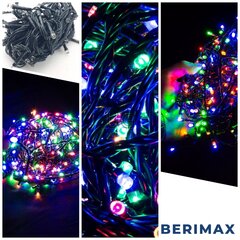 Новогодняя гирлянда Berimax 100 LED, разные цвета цена и информация | Гирлянды | pigu.lt