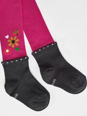 BOBOLI Sock Effect And A Flower Design Strawberry 520237747 цена и информация | Носки, колготки для девочек | pigu.lt