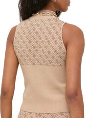 Женская рубашка GUESS JEANS Juliette Top Swtr 563932889, бежевая цена и информация | Женские блузки, рубашки | pigu.lt