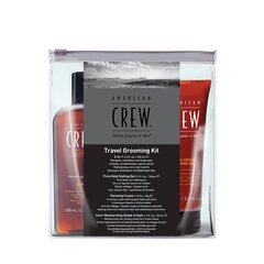 Дорожный набор для бритья American Crew Classic Travel Grooming Kit цена и информация | Косметика и средства для бритья | pigu.lt