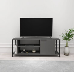 TV stovas Asir, 120x54x30cm, juodas kaina ir informacija | TV staliukai | pigu.lt