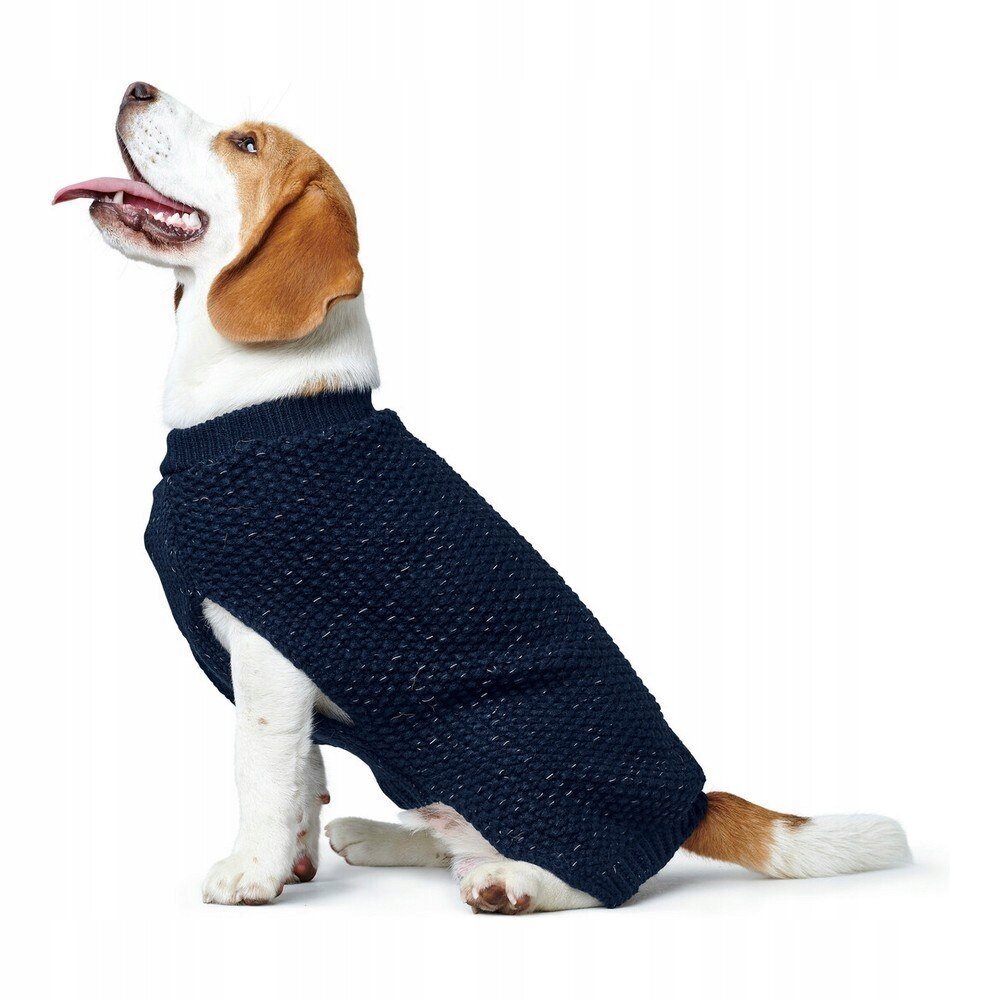 Megztinis šunims Hunter shades of blue, 40 cm, mėlynas цена и информация | Drabužiai šunims | pigu.lt