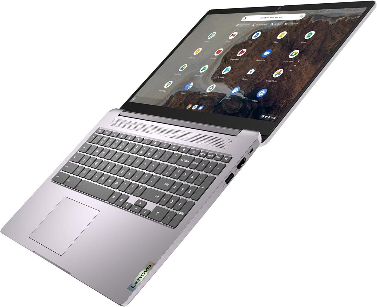 Lenovo Chromebook IdeaPad Slim 3i 15.6 Inch 8/128GB Chrome OS QWERTZ kaina ir informacija | Nešiojami kompiuteriai | pigu.lt