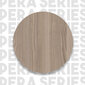 Sieninė lentyna Asir, 43,2x60x9cm, ruda kaina ir informacija | Lentynos | pigu.lt