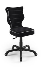 Biuro kėdė Petit Jasmine 01, juoda kaina ir informacija | Biuro kėdės | pigu.lt