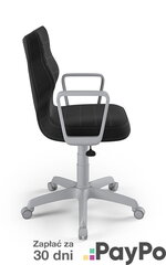 Darbo kėdė Norm Velvet 17, pilka kaina ir informacija | Biuro kėdės | pigu.lt