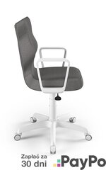 Darbo kėdė Norm white Monolith 33, pilka kaina ir informacija | Biuro kėdės | pigu.lt