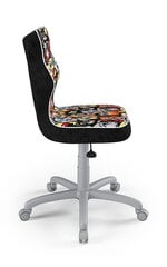 Детский стул Petit grey Storia 28 размер 4 с подножкой цена и информация | Офисные кресла | pigu.lt