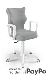 Детское кресло Norm white Velvet 03 размер 5 цена и информация | Офисные кресла | pigu.lt