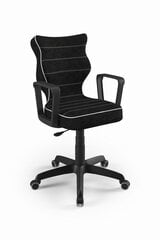 Darbo kėdė Norm Visto 01, juoda kaina ir informacija | Biuro kėdės | pigu.lt