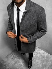 Akcija Tamsiai pilkas elegantiškas vyriškas paltas Lators kaina ir informacija | Vyriški paltai | pigu.lt