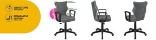 Darbo kėdė Norm Jasmine 33, pilka kaina ir informacija | Biuro kėdės | pigu.lt