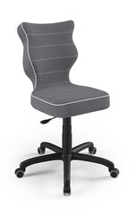 Biuro kėdė Petit Black Jasmine 33, pilka kaina ir informacija | Biuro kėdės | pigu.lt