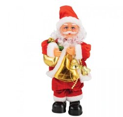 Interaktyvus Kalėdų Senelis su varpeliais kaina ir informacija | Kalėdinės dekoracijos | pigu.lt