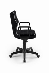 Darbo kėdė Norm Jasmine 01, juoda kaina ir informacija | Biuro kėdės | pigu.lt