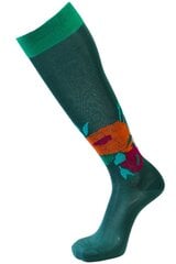 Puskojinės moterims Sokisahtel, žalios kaina ir informacija | Moteriškos kojinės | pigu.lt