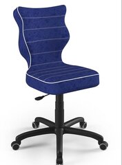 Biuro kėdė Petit Black Visto 06, mėlyna kaina ir informacija | Biuro kėdės | pigu.lt