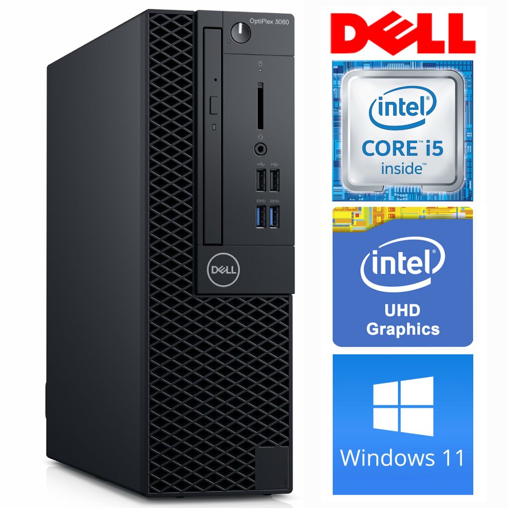 Dell 3060 цена и информация | Stacionarūs kompiuteriai | pigu.lt