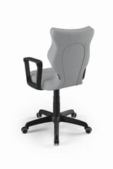 Darbo kėdė Norm Velvet 03, pilka kaina ir informacija | Biuro kėdės | pigu.lt