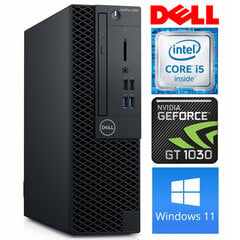 DELL 3060 SFF i5-8500 8GB 1TB SSD M.2 NVME+2TB GT1030 2GB DVD WIN11Pro цена и информация | Stacionarūs kompiuteriai | pigu.lt