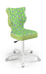 Vaikiška kėdė Entelo Petit White Storia, žalia kaina ir informacija | Biuro kėdės | pigu.lt